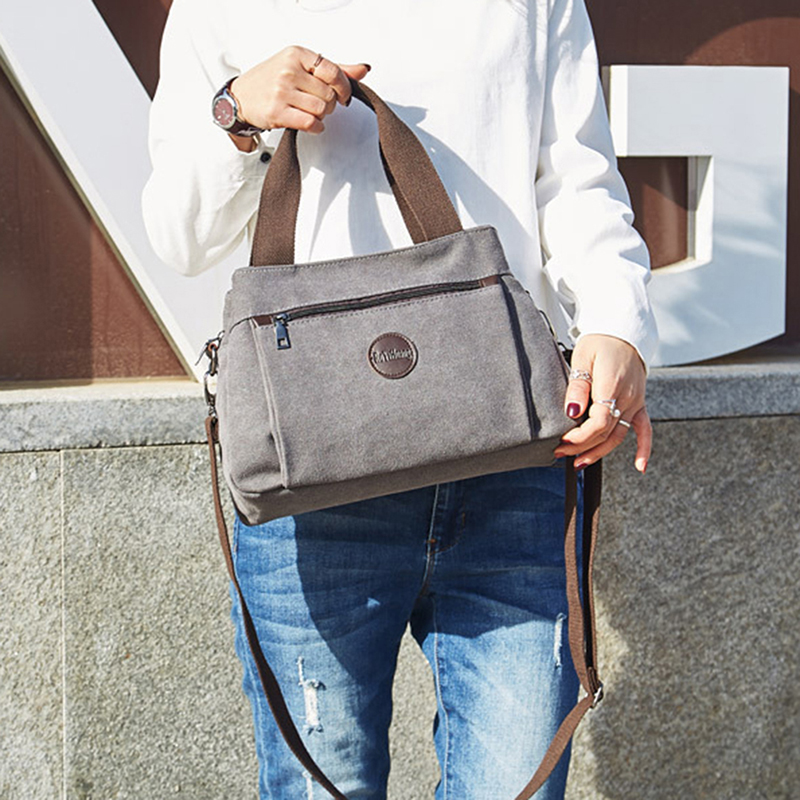 Women's Handbag Large Capacity Retro Versatile Stylish Minimalist Portable Convenient Female's One Shoulder Crossbody Bag