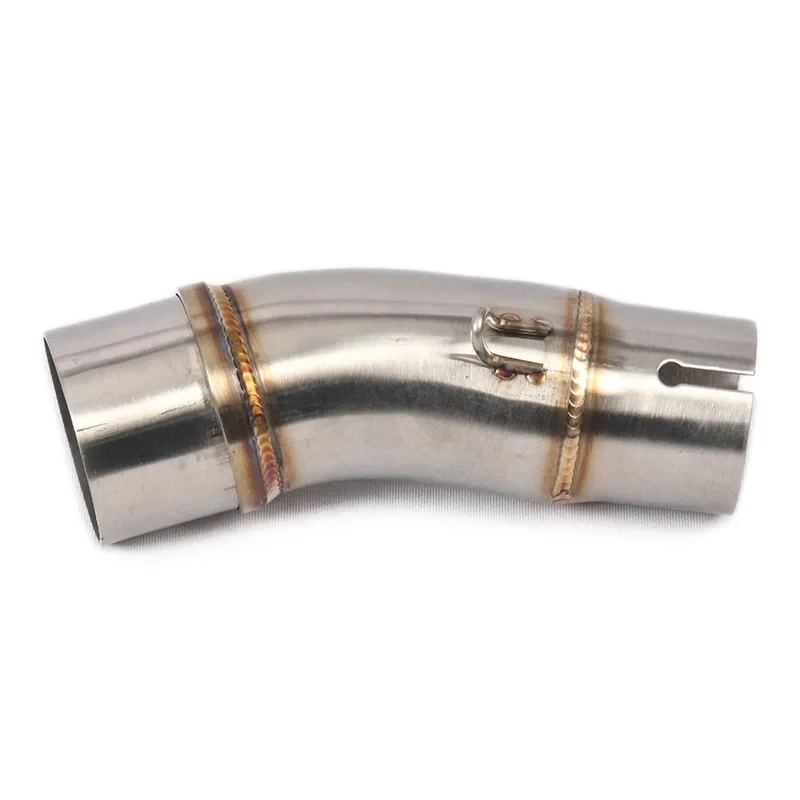 For Kawasaki Ninja 400 Ninja400 EX400 Z400 2017-2023 Motorcycle Exhaust Escape Moto Muffler System Mid Link Pipe with 51MM