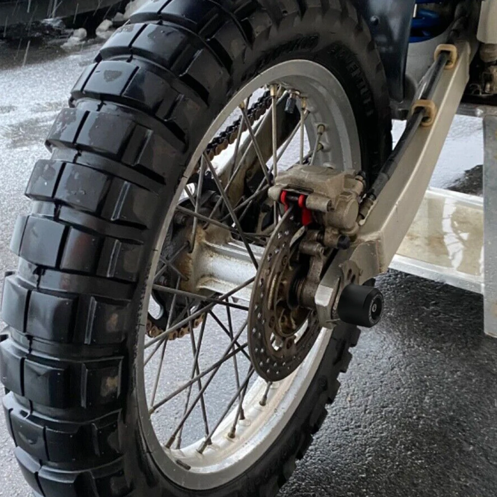 DRZ400 Slider For SUZUKI DRZ400SM 2005-23 Motorcycle Front Rear Wheel Fork Crash Slider Wheel Hub Protector DRZ 400SM Accessory