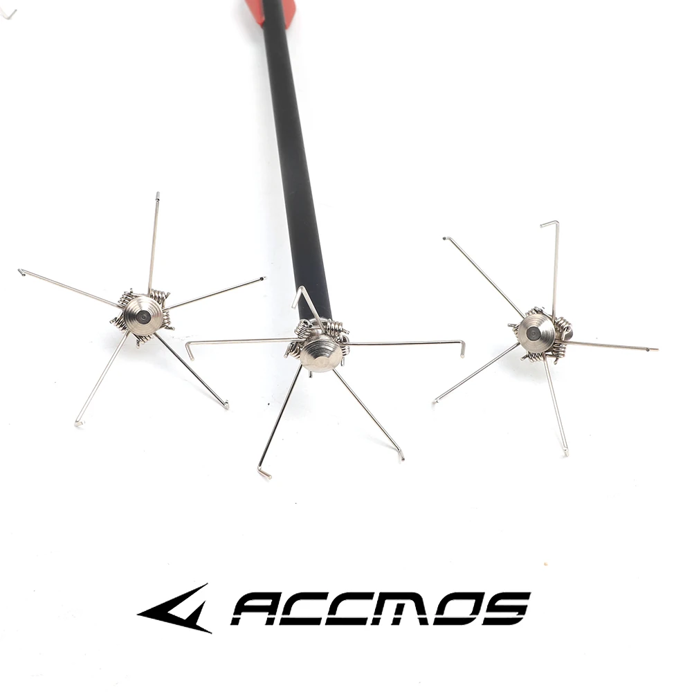 3/6Pcs 100grain Hunting Arrow Big Judo Screw In Points Broadheads for Archery Small Animals Hunting Game Target Shooting Hunting