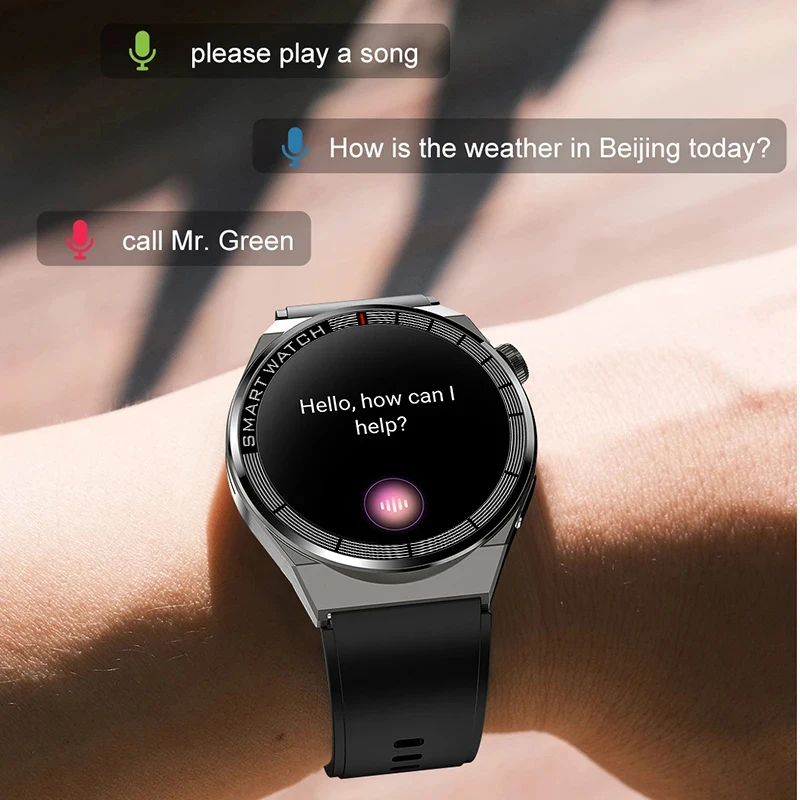 New Men Watch GT3 Pro Smart Watch Men AMOLED 466*466 HD Screen Heart Rate Bluetooth Call IP68 Waterproof Men SmartWatch 2023 New