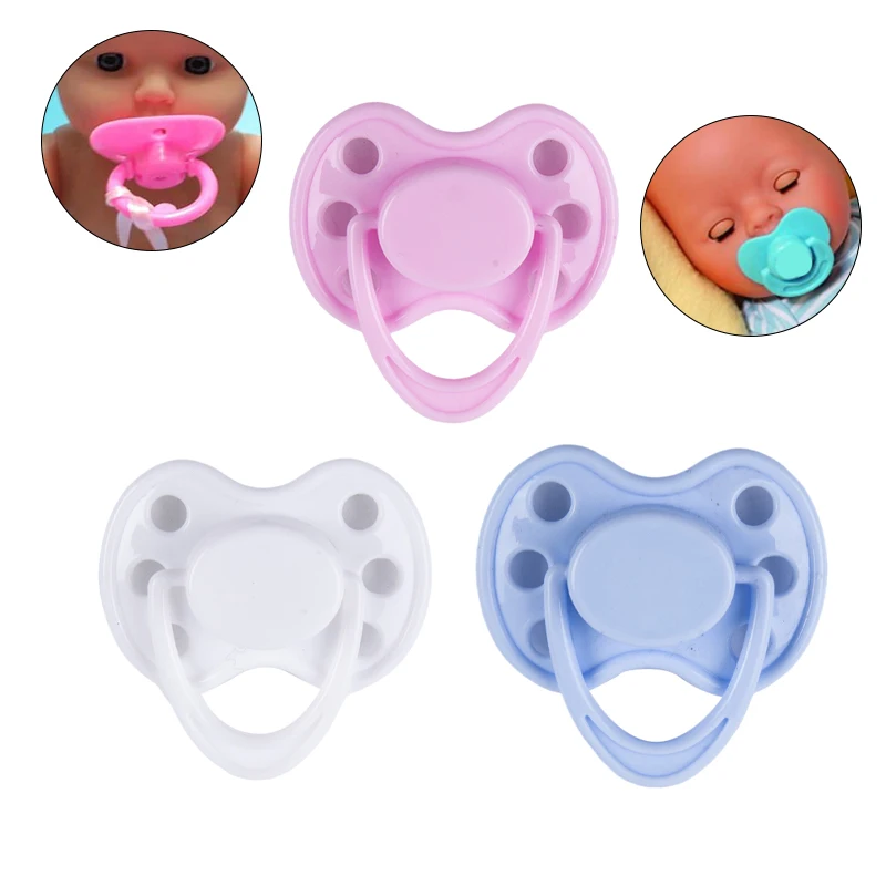 Doll Supplies Dummy Magnetic Pacifier+Magnet For Reborn Dolls Girl Accessories Lovely Cute Appearance DIY Kids Toy Cute 1 PC