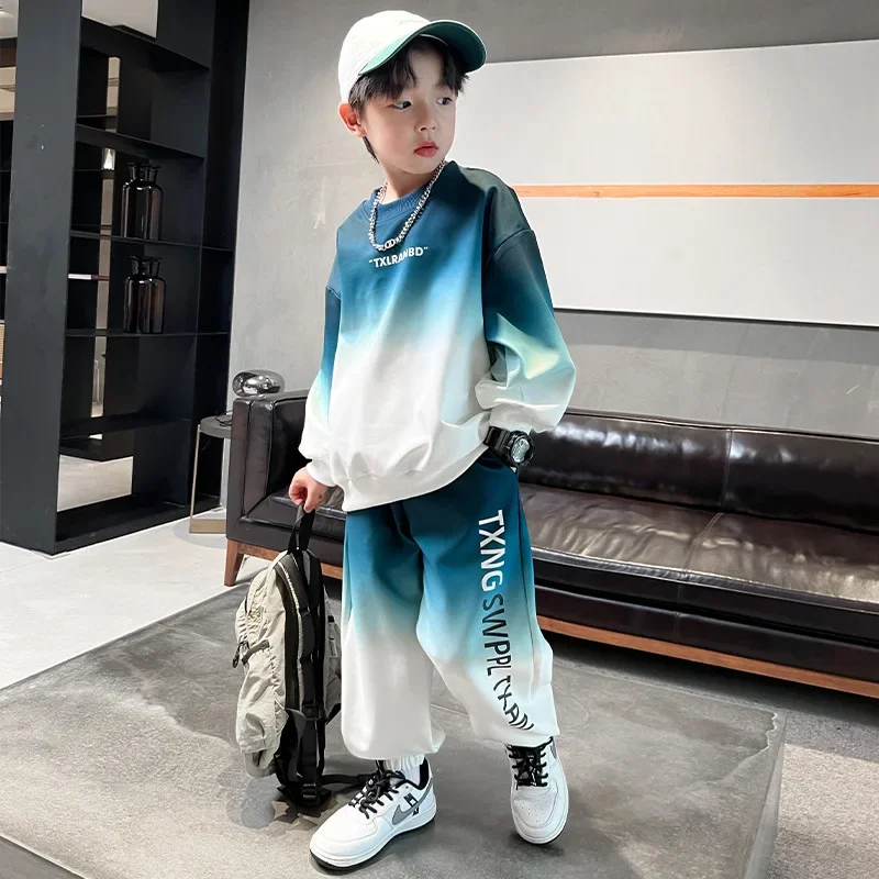 Spring Autumn Kid Costume Toddler Boy Outfits Clothes Child Boys Outfit Set Tracksuit for Kids 6 7 8 9 10 11 12 13 14 15 Years