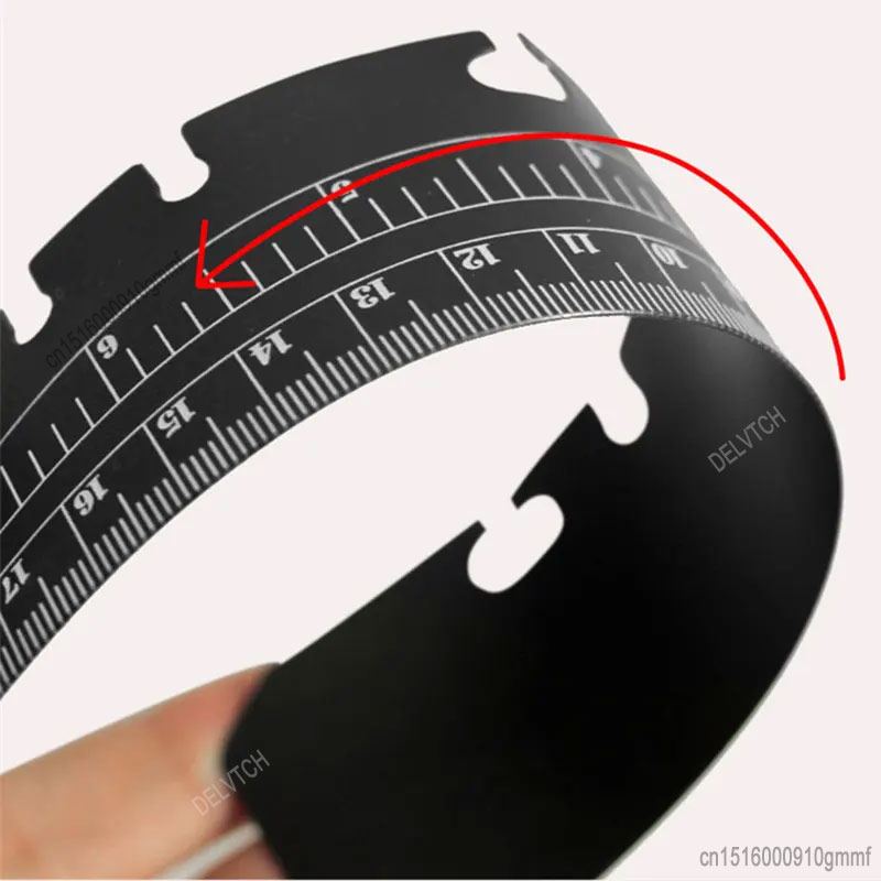 A5 A6 Transparent Black Frosted Bookmark Ruler For 6 Hole Loose Leaf Binder Notebook Planner Agenda Index Ruler Flexible Measure