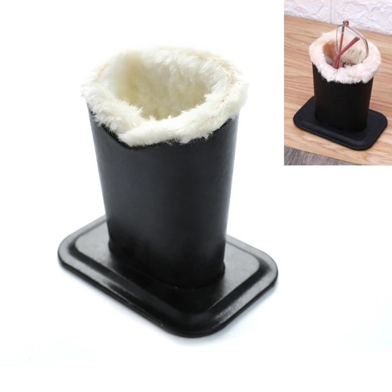 PCS PU Leather Eyeglass Holders Sunglass Stands With Soft Plush Lining Holder Safe Lined Glasses Case 5