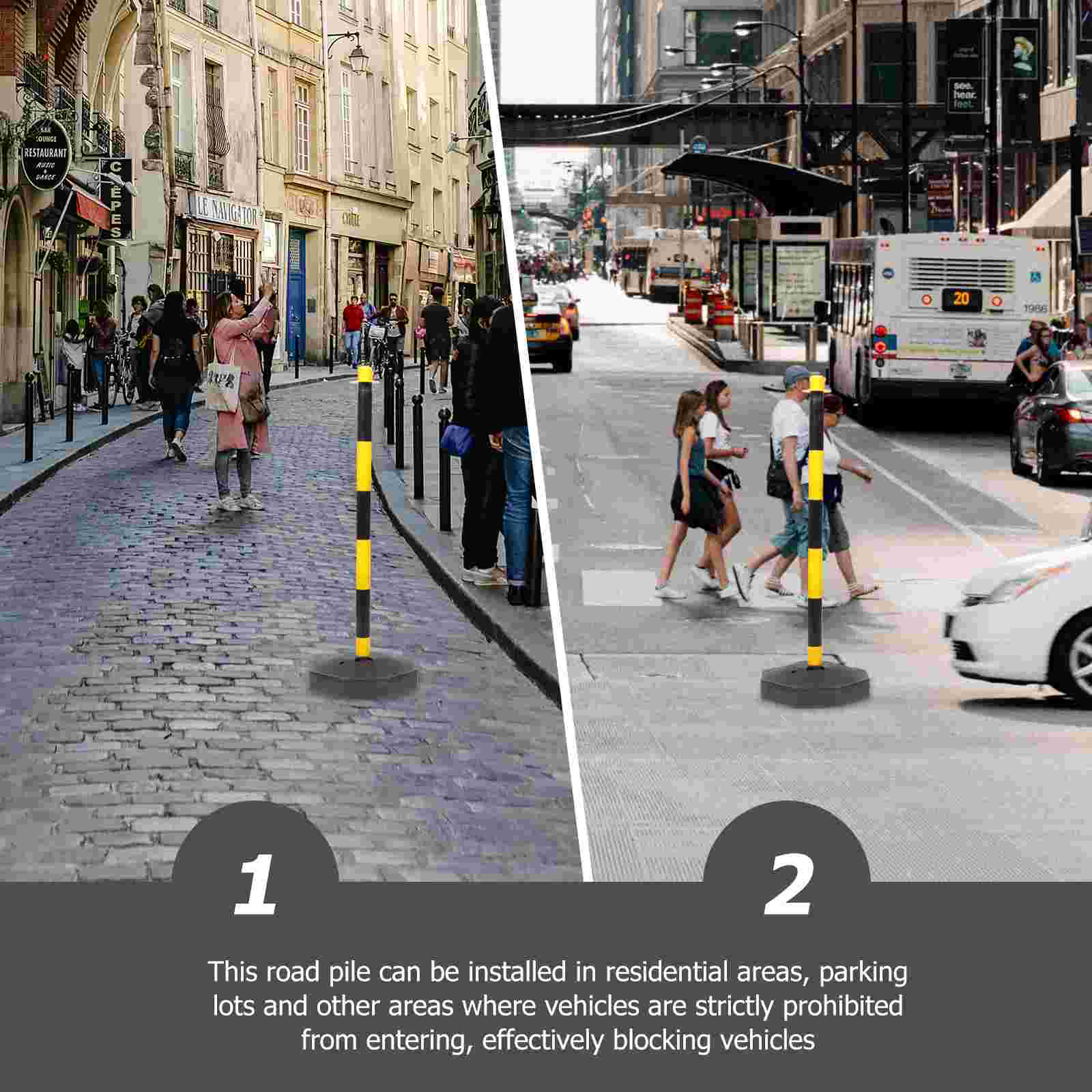 Parking Cones Dot Approved Warning Pile Safety Cone Barrier Road Isolation Pile Street Stanchions