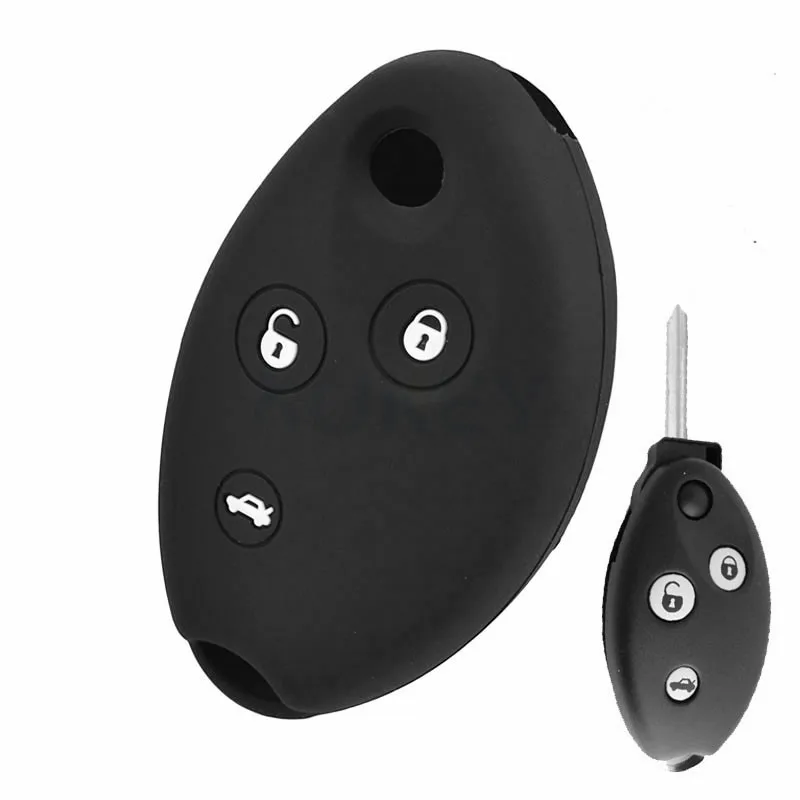 Silicone Key Case For Citroen C1 C2 C3 C4 C5 C6 C8 Picasso Xsara For Peugeot 107 206 308 307 3008 508 5008 Remote Key Fob Cover