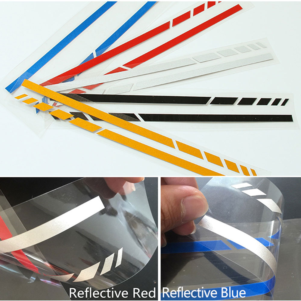 DSYCAR 1Pair Car Rear View Mirror Sticker Reflective Decal Vinyl Sticker Stripe Sticker for A C E Class W204 W212 W117 W176