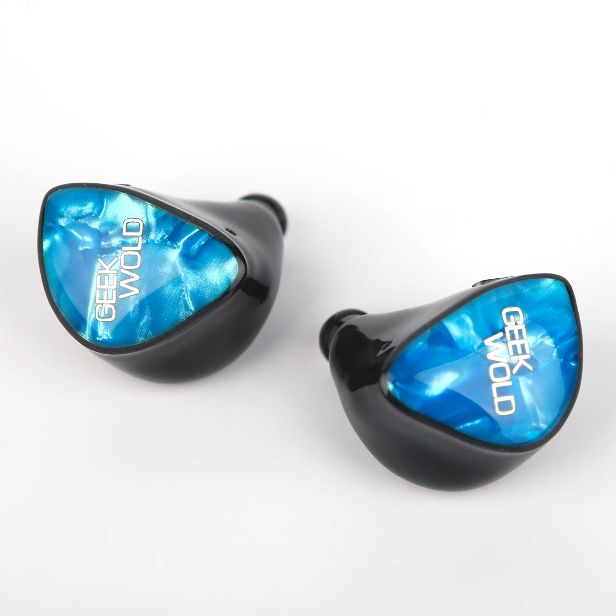 Geek Wold GK20 Earbud 3D Printing Processed Shell 3BA+2DD+2PZT Hybrid Driver In-Ear Earphone Monitors Music Audiophile Earpieces