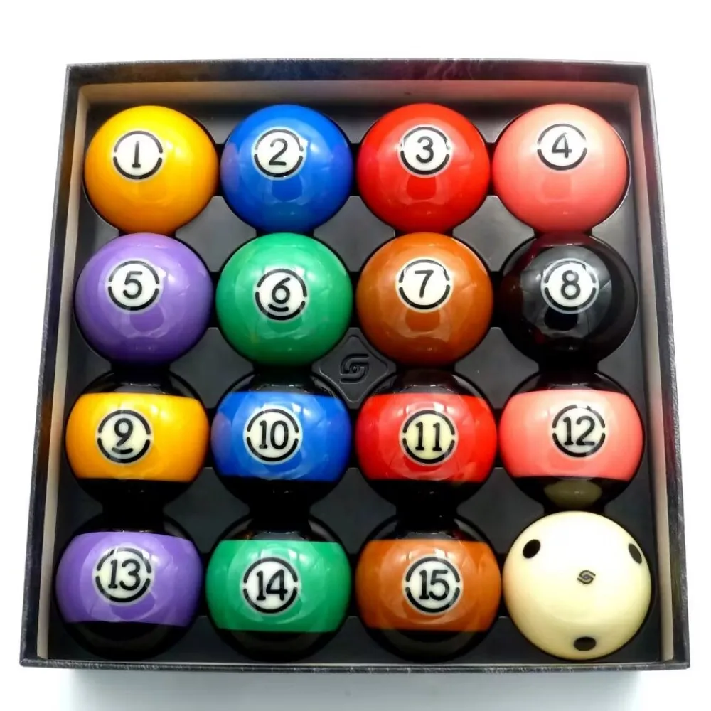 REOAITDR TV-Pro Black Kingkong Blacc Billiard Pool Ball Set 2-1/4" (57.2mm)