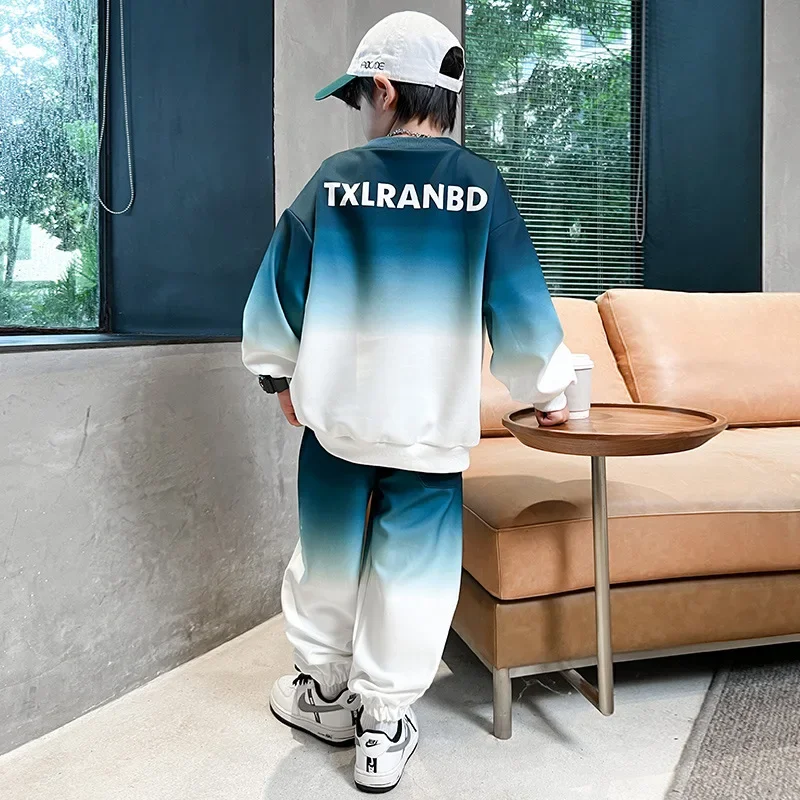 Spring Autumn Kid Costume Toddler Boy Outfits Clothes Child Boys Outfit Set Tracksuit for Kids 6 7 8 9 10 11 12 13 14 15 Years