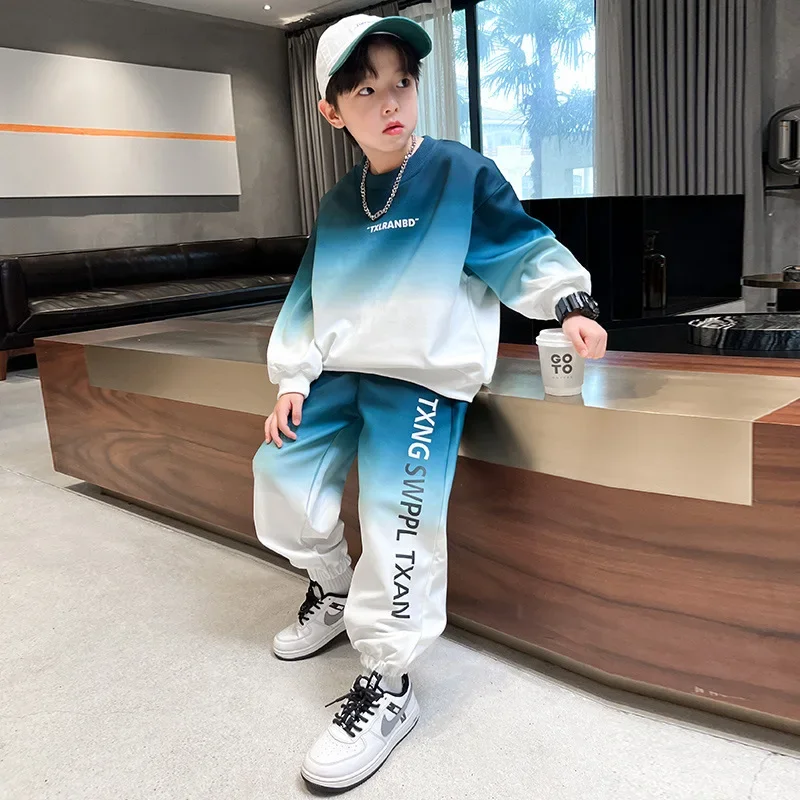 Spring Autumn Kid Costume Toddler Boy Outfits Clothes Child Boys Outfit Set Tracksuit for Kids 6 7 8 9 10 11 12 13 14 15 Years