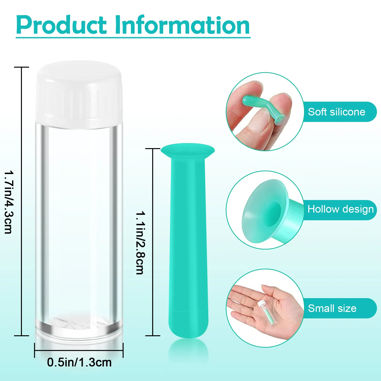 Contact Lenses Inserter Lightweight Portable Remover Tool Non slip Cover 5