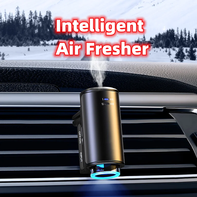Auto Electric Air Diffuser Aroma Car Air Vent Humidifier Mist Aromatherapy Car Air Freshener Perfume Fragrance Car Accessories