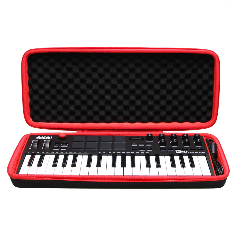 Duffel Bags LTGEM Hard Case For Professional MPK Mini Plus - USB MIDI Keyboard Controller Travel Protective Carrying Storage Bag 4