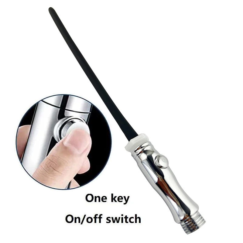 WETIPS Silicone Lavement Anale Hommes Anal Douche Rectal Cleaning Tube Bidet Vae Enema Ass Hygienic Shower 666 666