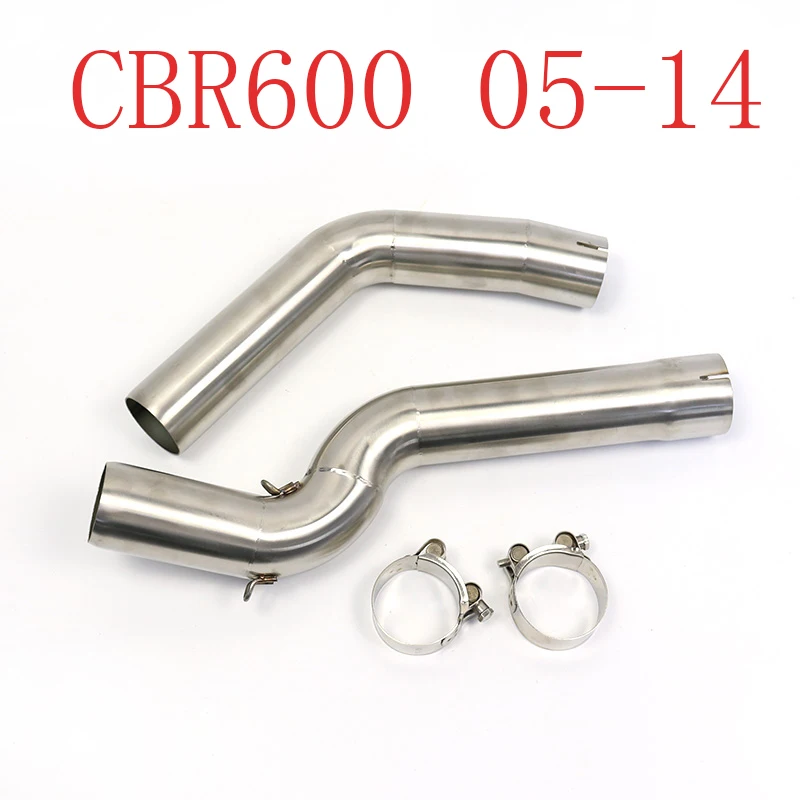 Escape Moto Modified Middle Link Pipe For CB600 CBR600 2003-2004 2005-2014 CBR600RR F5 2008-2016 Years Motorcycle Exhaust System