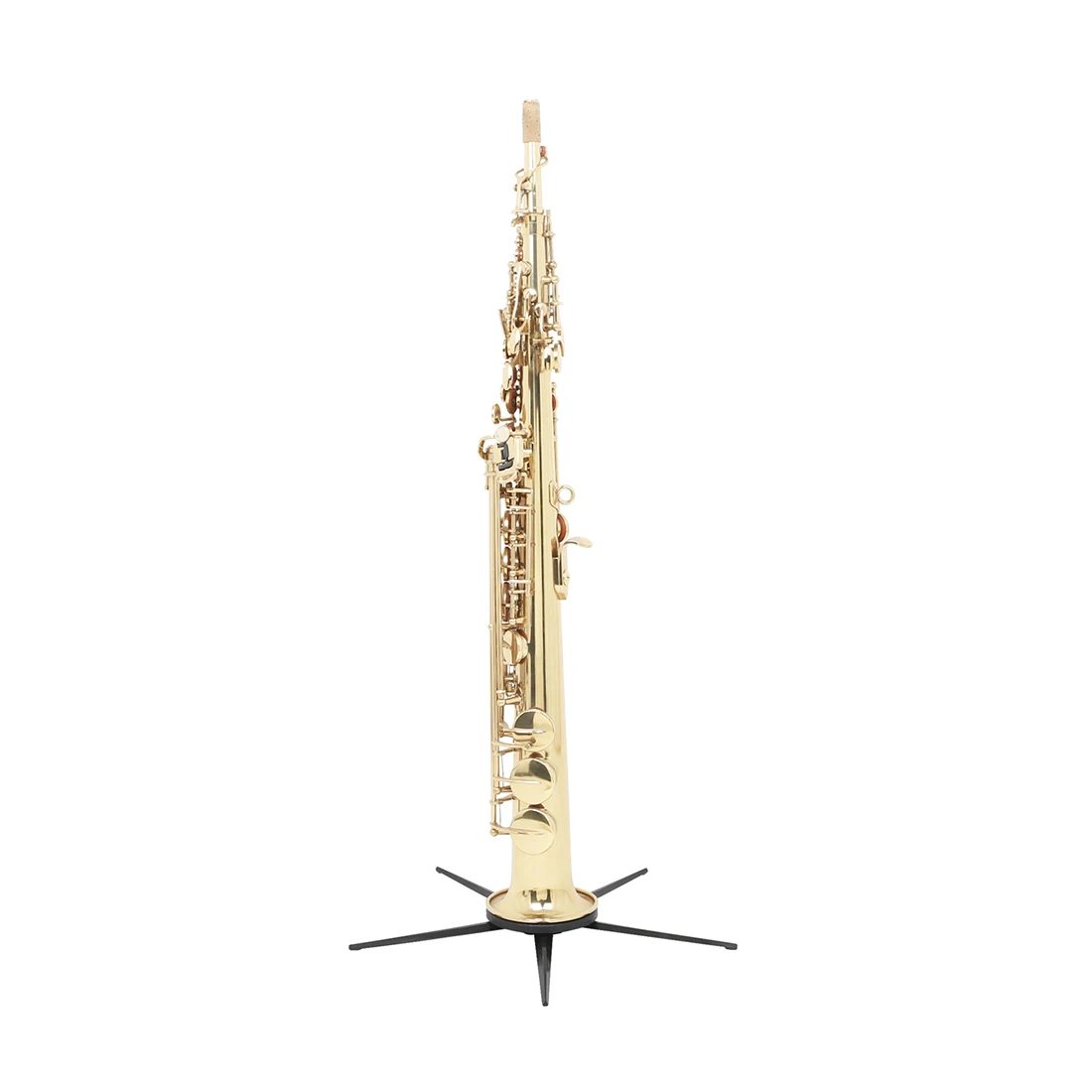 Soprano Saxophone Stand with Five Legs Portable Foldable Saxophone Bracket Woodwind Instrument Sax Accessories
