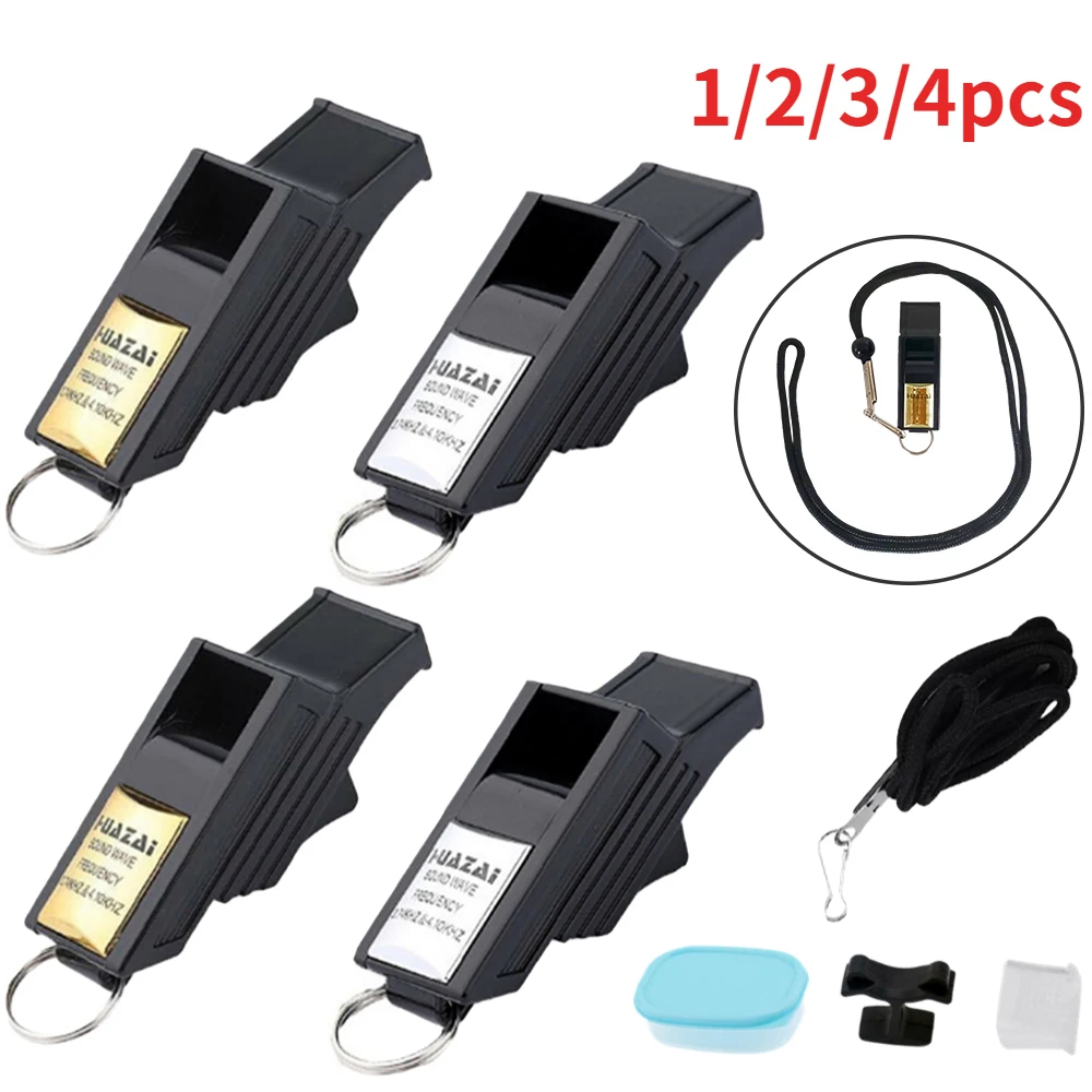 pcs Plastic Professional Sport Whistle for Football Soccer Basketball Referee Outdoor Training Teacher Whistles 5