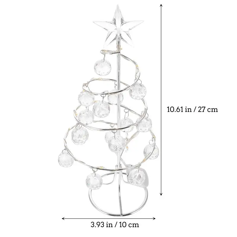 1 Pc Led Desktop Xmas Tree Prelit Helical Tabletop Tree Twig Tree Lights Spiral Christmas Tree Led Christmas Pine Trees