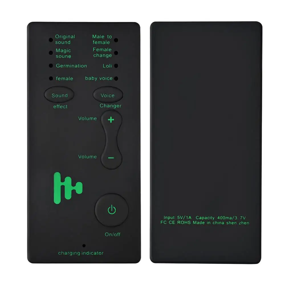 With Adjustable Voice Functions Voice Amplifiers 7 Different Sound Changes Mini Voice Modulator Multifunctional Portable New