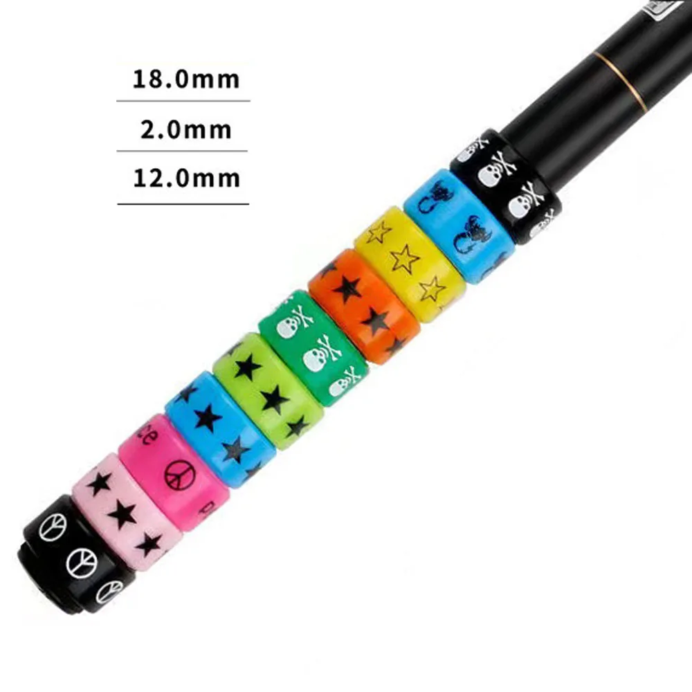 Silicone Rubber Band Decorative Band 18mm For Butterfly knife Mini Fishing Rod Silicone Handle Band Anti Slip O-shaped Ring - view 7