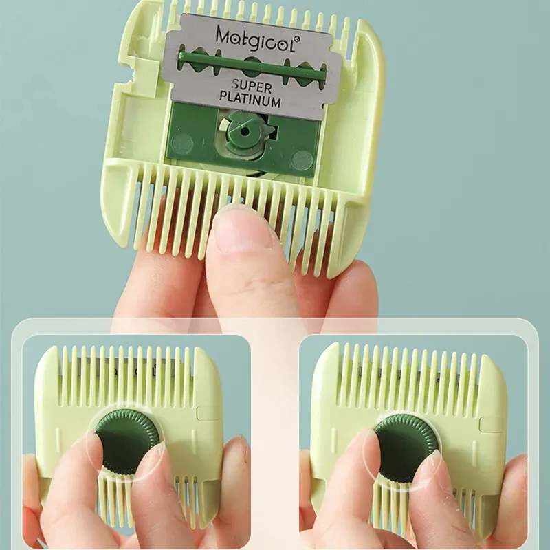 In Hair Trimmer and Comb Multi Functional Split Ends Cutter Portable Haircutting Tools Home DIY Beauty Hairstyling Supplies 5