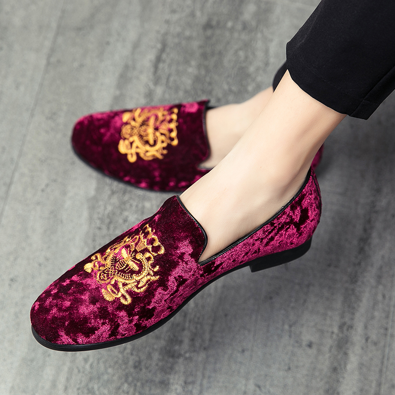 Formal 2025 Fashion Patent Leather Dress Spring & Autumn Brand Business Office Wedding Footwear Men Shoes dh1100220436