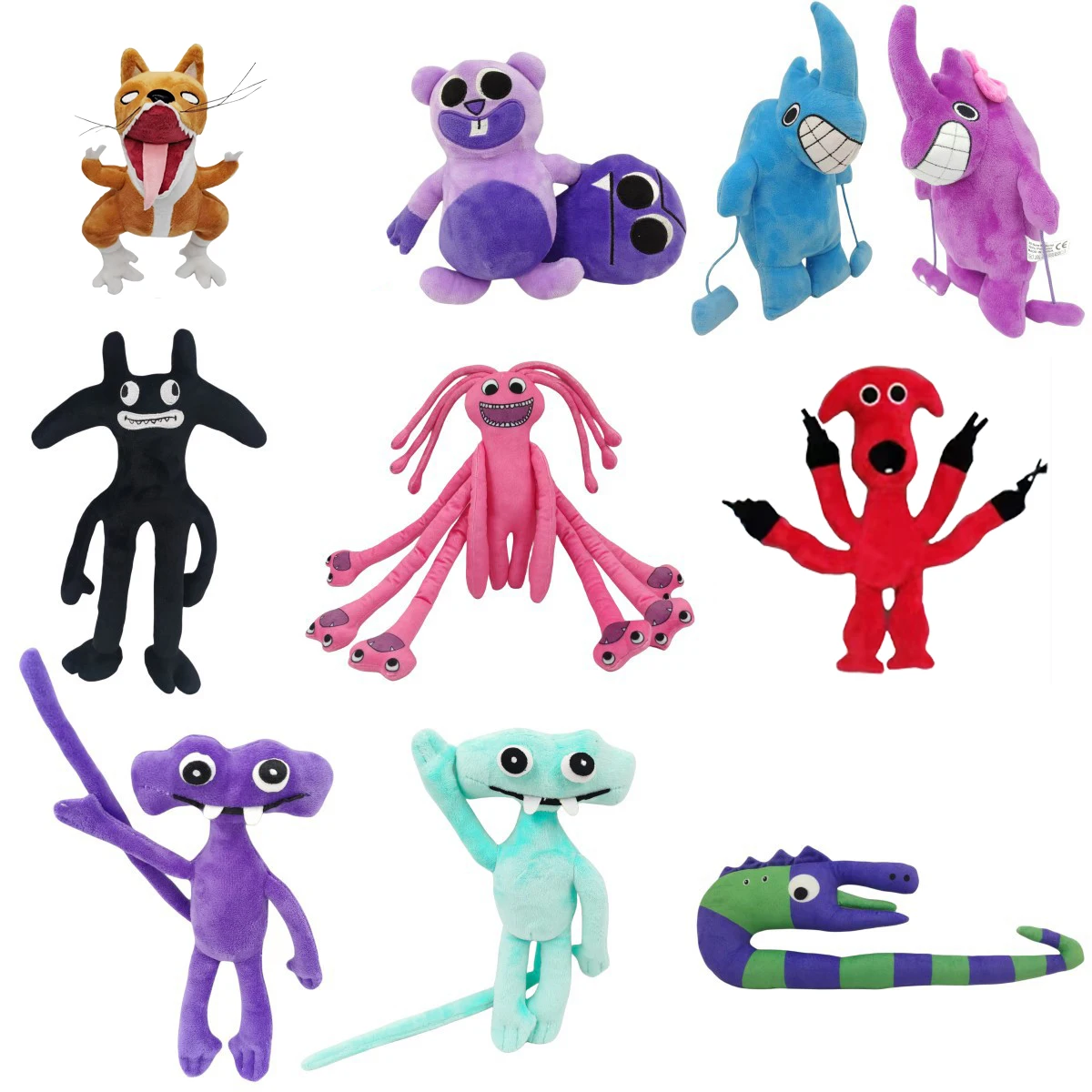 117style Garten of BanBan Plush Toy Stinger Flynn Plush Horror Game Garden Of Banban Chapter 6 Nabaab Slow Seline Doll Kid Gift