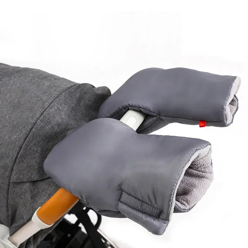 Baby Stroller Gloves Pushchair Hand Muff Baby Carriage Pushchair Hand Cover Buggy Clutch Cart Muff Glove Stroller Accessories
