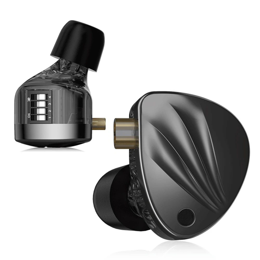 KZ Krila 10mm HiFi Earphone 1DD 1BA Wired Headphone High-end In Ear Earphones Noise Cancelling Memory Foam Eartips TWS Headset