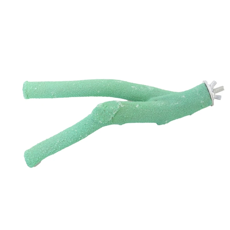 Bird Parrot Perch Stand Toy Bright Colorful Paw Grinding Stick for Nails and Beak Parakeets Cage Accessories 7.9in 013dd 5 e2a42