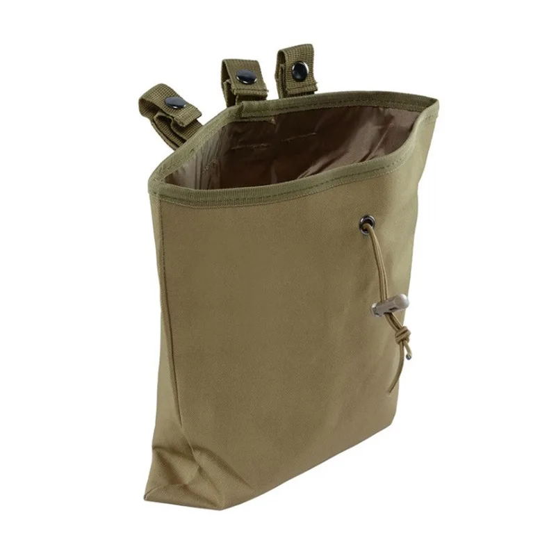 Outdoor Tactical Large Recycle Pouch Mountaineering Multifunctional Sundries Storage Tool Pouch Camouflage Military Waist Bag