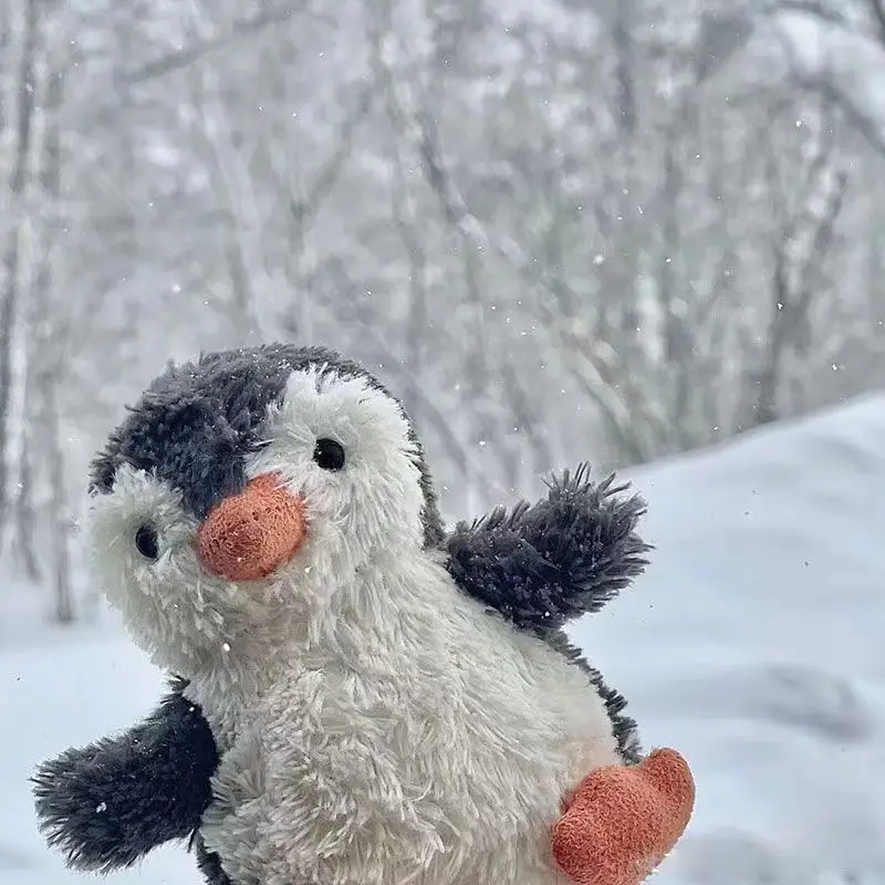1pc 20cm Kawaii Mini Penguin Plush Toys Stuffed Soft Animal Dolls Lovely Penguin Dolls for Children Baby Girls Birthday Gifts