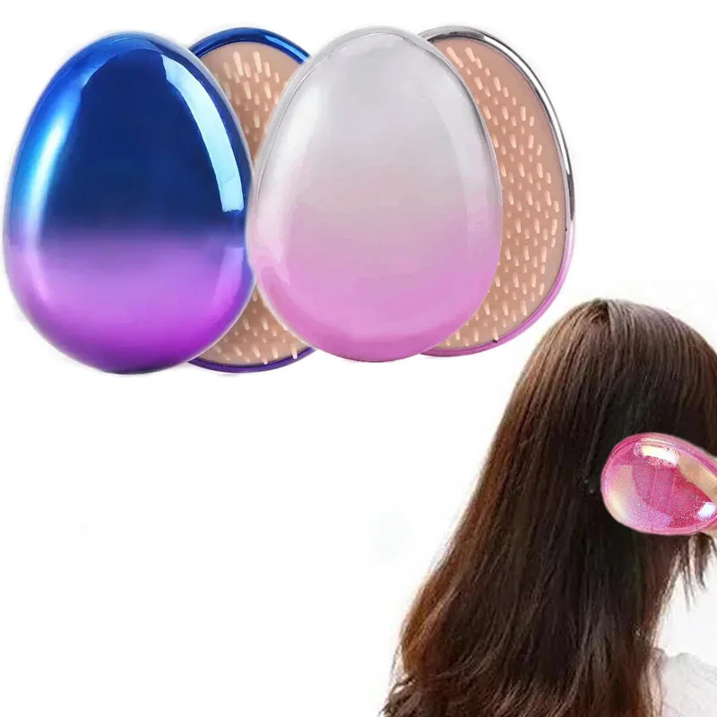 Hair Comb Magic Demelant Brush Scalp Massager Bead Washing Brush Creative Heart-shaped Anti-Static Styling Tool for Women Men