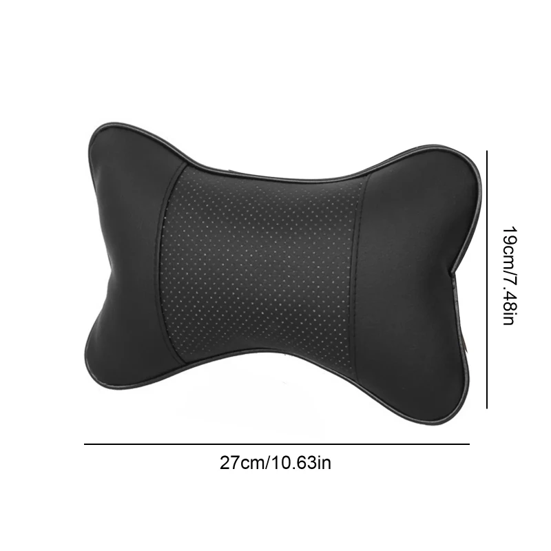 Car Seats Neck Pillow Auto Head Neck Rest Cushions Breathable Relax Neck Support Cervical Headrest Comfortable Soft Car Pillows