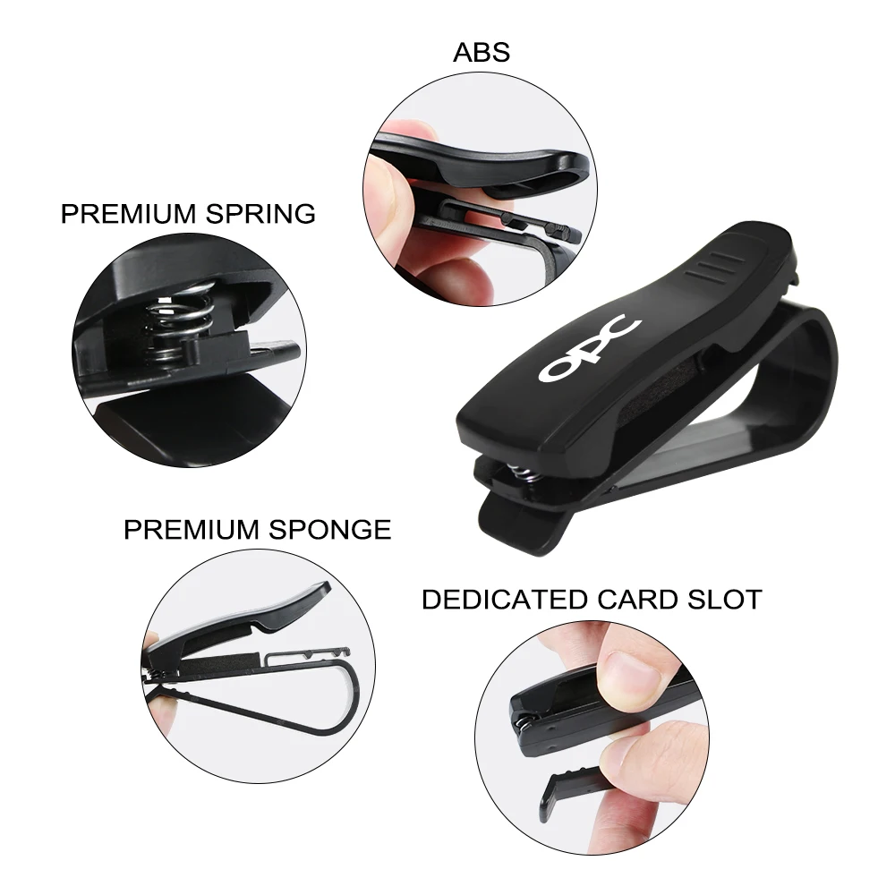 Car Eyeglass Holder For Opel Astra H Insignia Corsa C D Vectra B Zafira Trailer Crossland Vivaro Combo Tigra Meriva Accessories