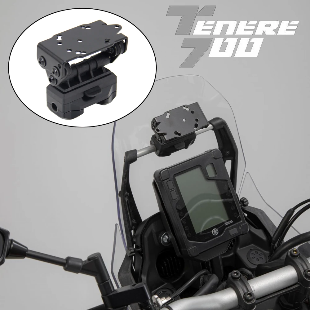 NEW For Yamaha Tenere 700 TENERE 700 Tenere700 Stand Holder Phone Mobile Phone GPS Plate Bracket Phone Holder USB