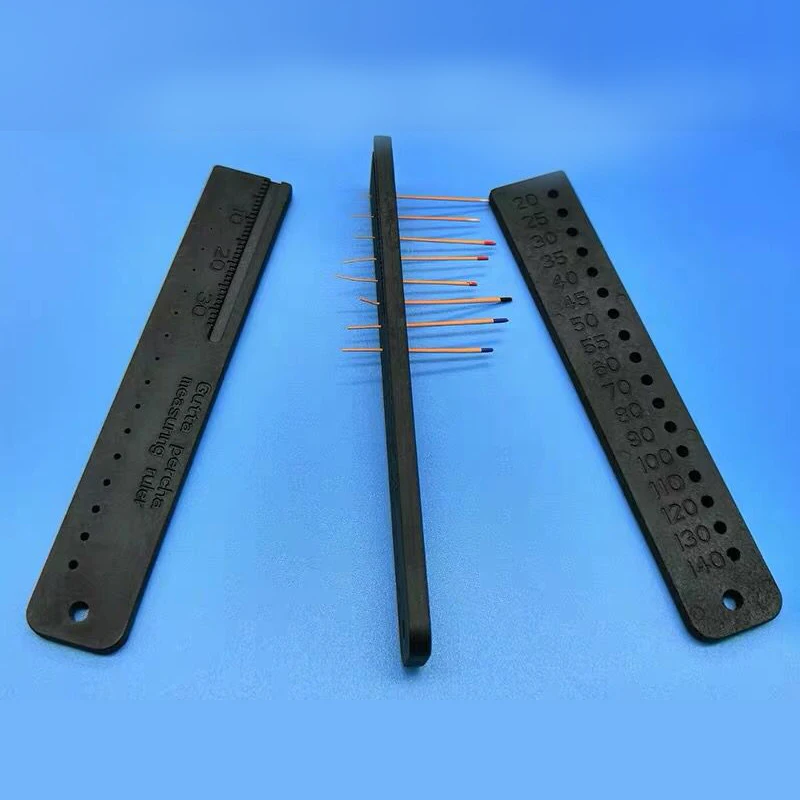 1Pcs Dental Gutta Percha Cutter Measuring Endo Ruler Endodontic Span Measure Scale Plastic High Precise Oral Care Dentist Tool