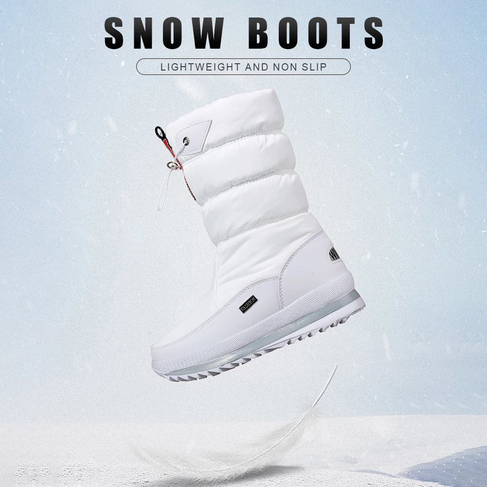 Women Snow Boots 2023 Winter Woman Shoe Non-slip Waterproof Shoe Women's Boots For Women Winter Shoes Keep Warm Femal Boot