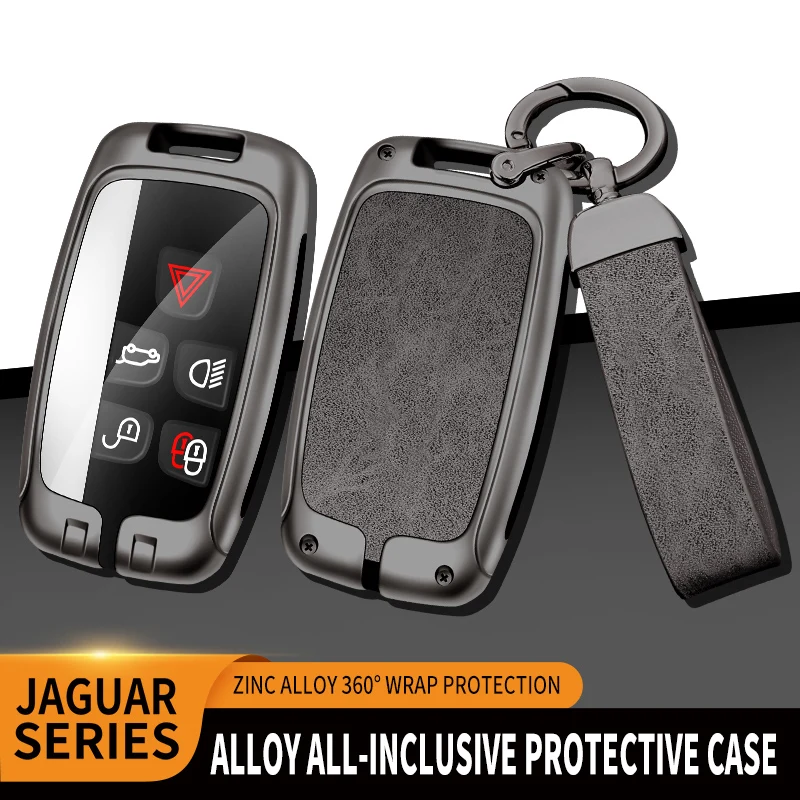 Car Key Cover Case Shell For Land Rover Range Rover Sport Evoque Freelander 2 Jaguar Velar Discovery 4 XF XJ XJL XE C-X16 Parts