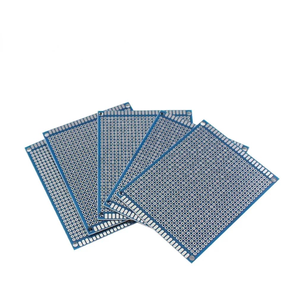 10PCS Double Side PCB Board Prototype Welded Circuit Board for DIY Welding Compatible for Arduino