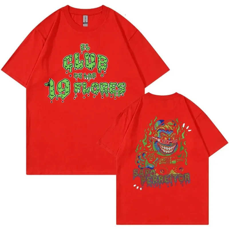 Ferxxo No Le Temas A La Oscuridad Merch Tshirt Male High Quality Cool Casual TShirts for Men 100% Cotton Oversized T Shirt Y2K 240508