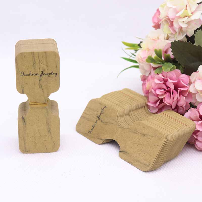 New 50pcs/lot 3.5*9cm jewelry Necklace Card Pendant/Hair Clip accessories DIY Necklace Card headband package tag card