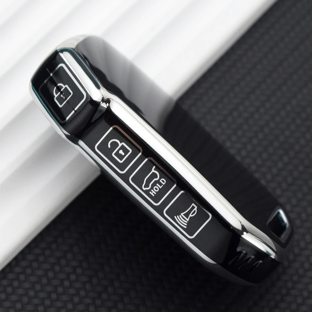TPU 3 4 5 Buttons Car Key Case for Kia K3 KX3 KX7 K5 Sportage Carnival Mpv Smart Remote Key Cover K8 Key Shell Accessories