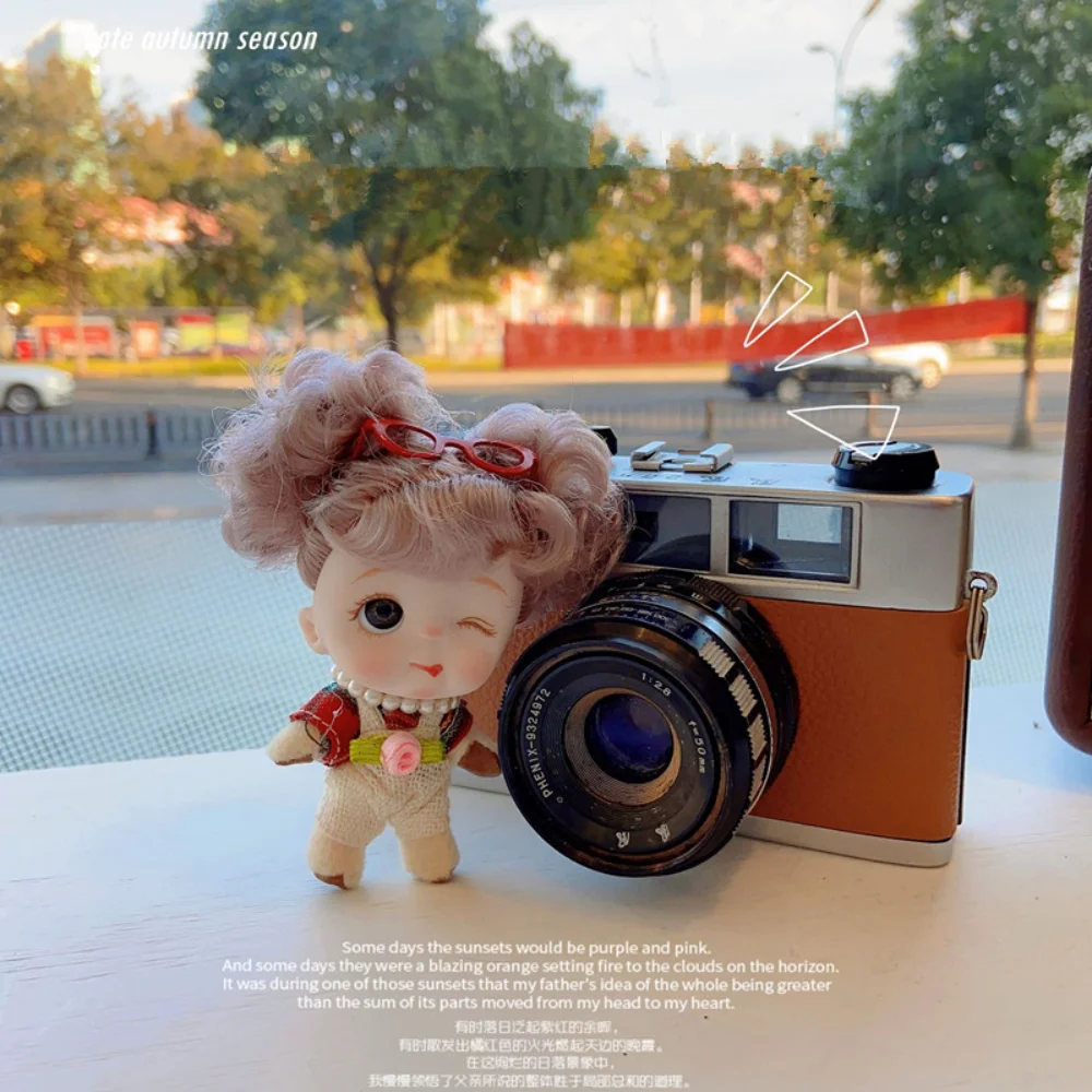 BJD Dolls for Girls 10cm OB11 Mini Doll 3D Eyes Kawaii Pocket Toys Cute Face Girls Dolls Toy Birthday Gifts Kids Toys