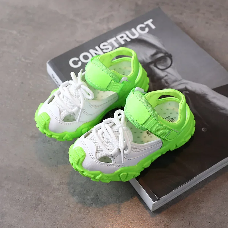 Children Shoes Sport Breathable Boys Sneakers Brand Kids Sandals for Girl Trainers PEclass Casual Child Flat Tennis Shoes E05313 z250513