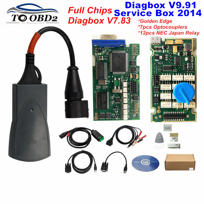 Lexia 3 PP2000 Full Chips Diagbox V9.91 V7.83 Firmware 921815C Lexia V48/V25 OBD2 Diagnostic Code Reader Lexia-3 Multi-Language