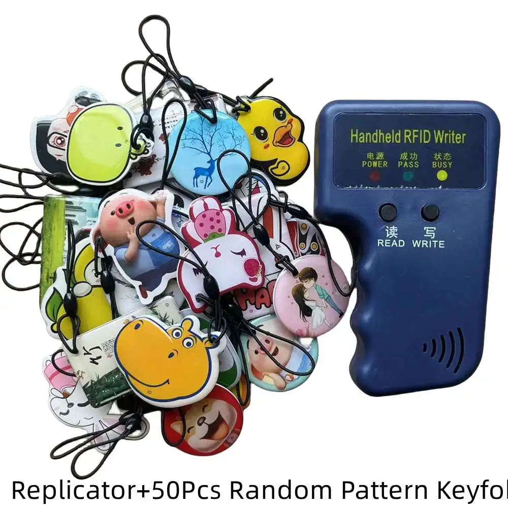 125KHz EM4305 T5577 RFID Handheld Copier Writer Duplicator Programmer Reader EM4100 TK4100 Rewritable ID Keyfob Tags