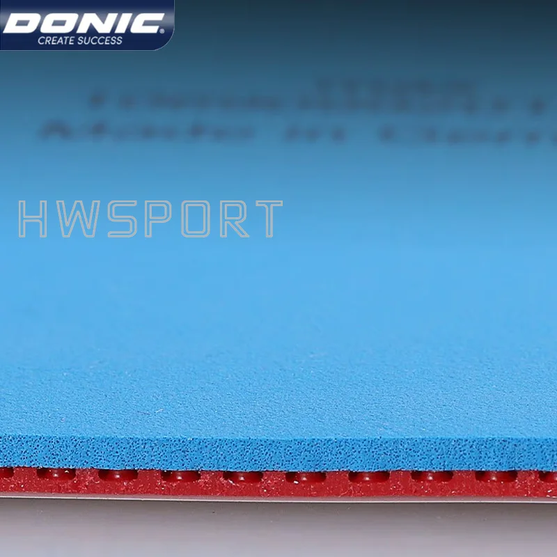 DONIC BLUEGRIP S1 S2 C1 C2 Table Tennis Rubber Sticky Pre-set Internal Energy Ping Pong Rubber with Cake Sponge Made In Germany
